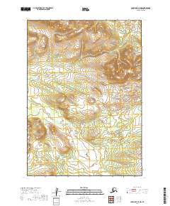 2019 Map of Lake Clark C-7 NW, 2019 Print