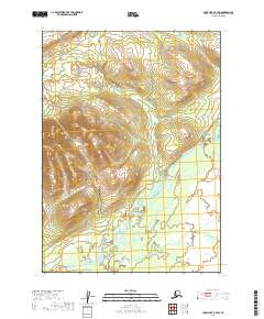 2019 Map of Lake Clark C-7 SW, 2019 Print