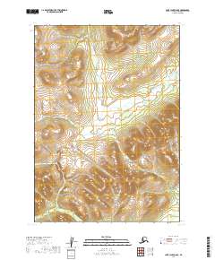 USGS Topographic Map – Lake Clark C-8 SE