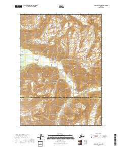 2018 Map of Lake Clark D-2 NW, 2018 Print