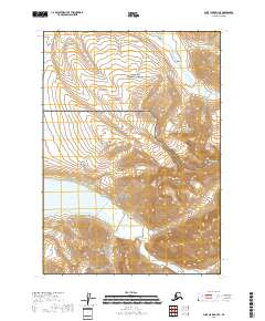 USGS Topographic Map – Lake Clark D-3 SE
