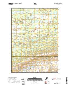 2018 Map of Lake Clark D-4 NE, 2018 Print