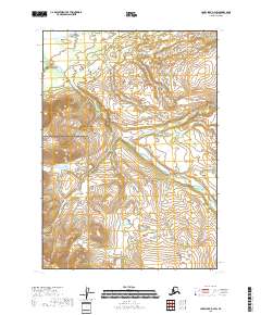 USGS Topographic Map – Lake Clark D-4 SW