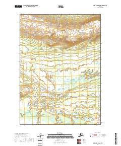 2018 Map of Lake Clark D-5 NE, 2018 Print