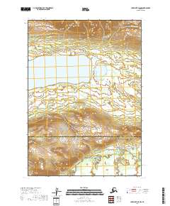 2018 Map of Lake Clark D-5 NW, 2018 Print
