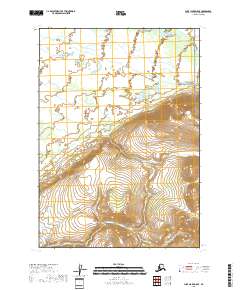 USGS Topographic Map – Lake Clark D-5 SE