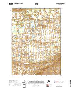 USGS Topographic Map – Lake Clark D-5 SW