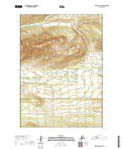 2019 Map of Lake Clark D-6 NW, 2019 Print
