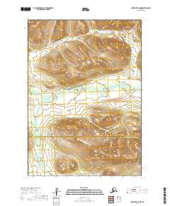 USGS Topographic Map – Lake Clark D-7 NW