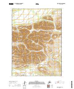 USGS Topographic Map – Lake Clark D-7 SE