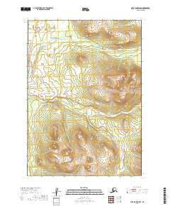 2019 Map of Lake Clark D-8 SE, 2019 Print