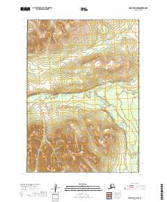 USGS Topographic Map – Lake Clark D-8 SW