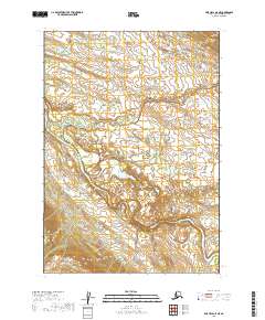 USGS Topographic Map – Lime Hills A-5 NE