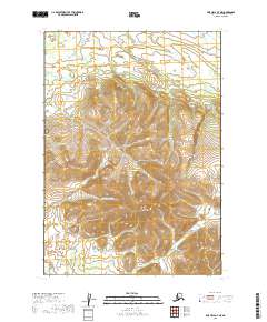 USGS Topographic Map – Lime Hills A-7 NE