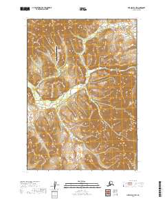 USGS Topographic Map – Lime Hills A-7 SW