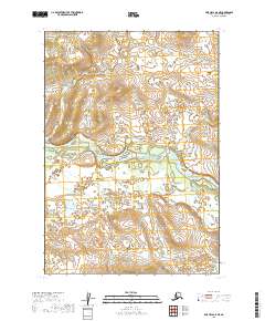 2019 Map of Lime Hills B-8 NE, 2019 Print