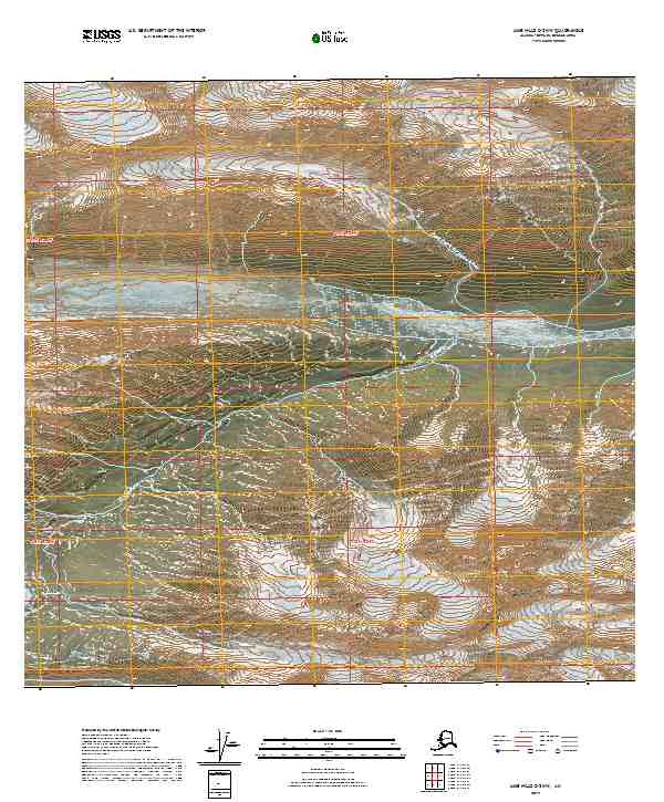 USGS Topographic Map – Lime Hills C-2 NW