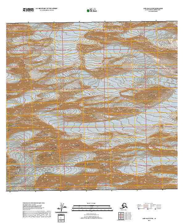 USGS Topographic Map – Lime Hills C-3 NE