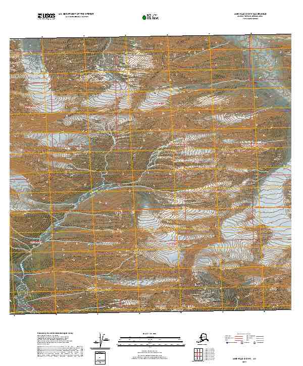 USGS Topographic Map – Lime Hills C-3 NW