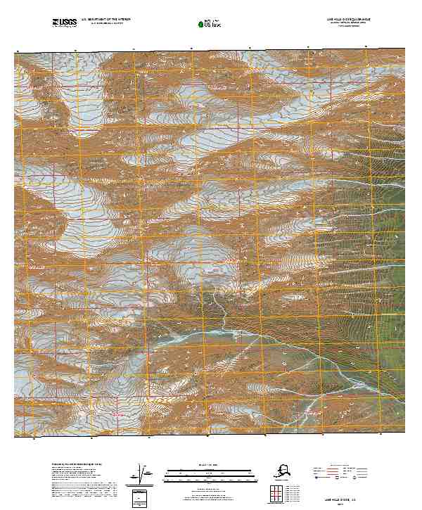 USGS Topographic Map – Lime Hills C-3 SE