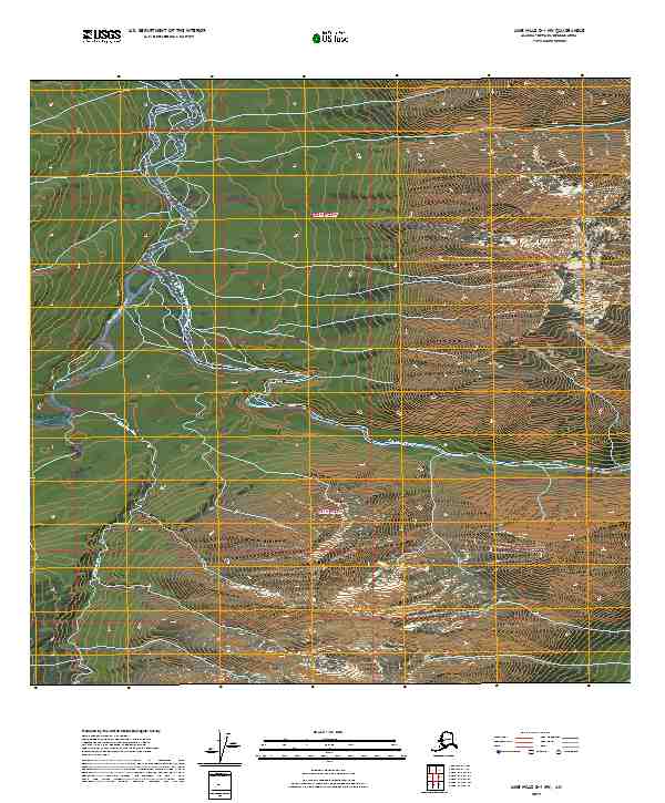 USGS Topographic Map – Lime Hills D-1 NW
