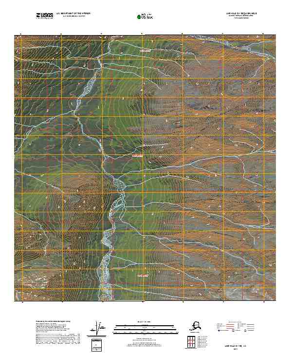 USGS Topographic Map – Lime Hills D-1 SE