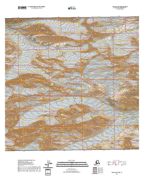 2019 Map of Lime Hills D-3 SE, 2019 Print