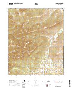 USGS Topographic Map – Livengood B-2 SW