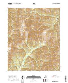 USGS Topographic Map – Livengood B-6 SW