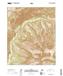 USGS Topographic Map – Livengood C-1 SW