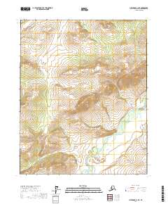 USGS Topographic Map – Livengood C-2 NE