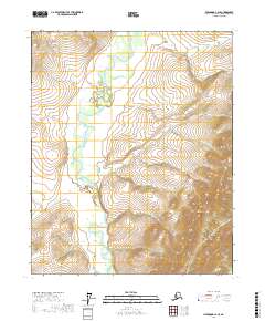 USGS Topographic Map – Livengood C-2 SE
