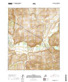 USGS Topographic Map – Livengood C-5 NE