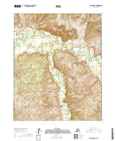 USGS Topographic Map – Livengood C-5 NW