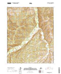 USGS Topographic Map – Livengood C-5 SW