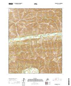 USGS Topographic Map – Livengood D-1 SE