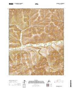 USGS Topographic Map – Livengood D-1 SW