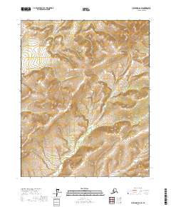 USGS Topographic Map – Livengood D-2 SW