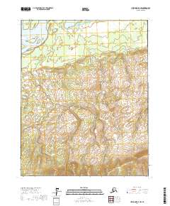 USGS Topographic Map – Livengood D-4 NW