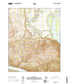 USGS Topographic Map – Livengood D-5 NW