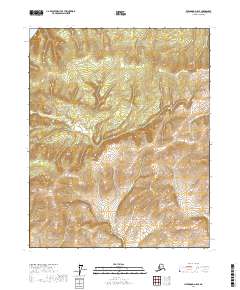 2017 Map of Livengood D-5 SE, 2017 Print