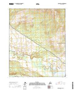 USGS Topographic Map – Livengood D-6 NW