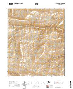 USGS Topographic Map – Lookout Ridge B-1 SW