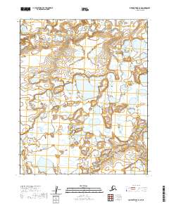 2020 Map of Lookout Ridge D-1 NE, 2020 Print