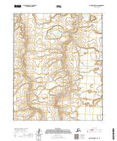 2020 Map of Lookout Ridge D-1 SW, 2020 Print