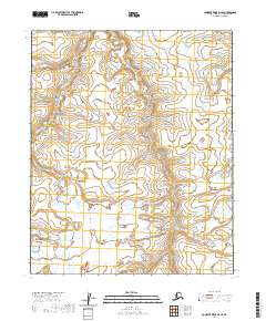 2020 Map of Lookout Ridge D-2 SE, 2020 Print