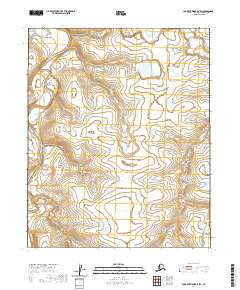 2020 Map of Lookout Ridge D-2 SW, 2020 Print