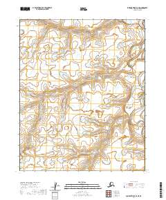 2020 Map of Lookout Ridge D-3 NE, 2020 Print