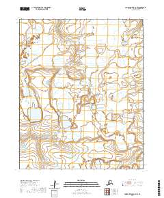 2020 Map of Lookout Ridge D-3 NW, 2020 Print