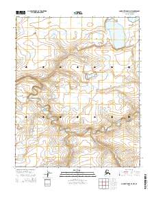 2014 Map of Lookout Ridge D-4 NW, 2014 Print